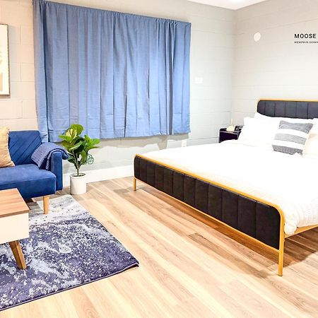 The Moose #9 - Brand New Luxe Modern Loft With Free Parking, King Bed & Fast Wifi Apartment Memphis Luaran gambar